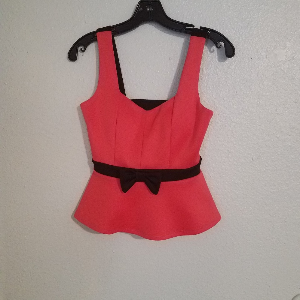 Pink-ish red tank top